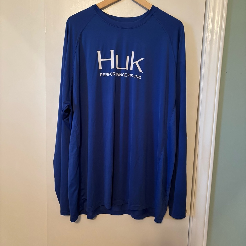 Huk Blue Performance Shirt XXL